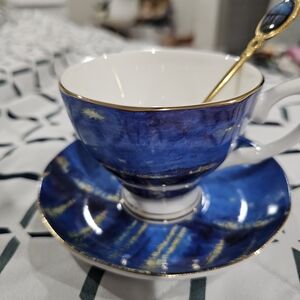 Van Gogh Starry Night  Tea Cup Set